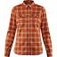 fjellreven fjällglim stretch shirt ls dame - autumn leaf