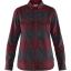 fjellreven canada skjorte dame - dark garnet