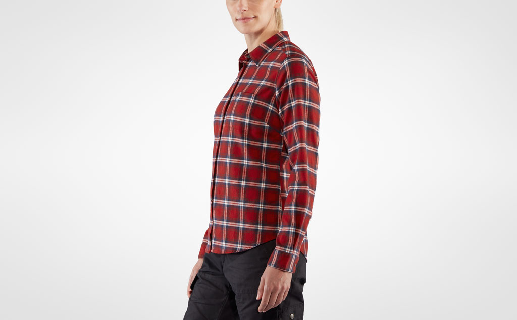 Fjällräven Övik Flannel Skjorte Dame - Image 3