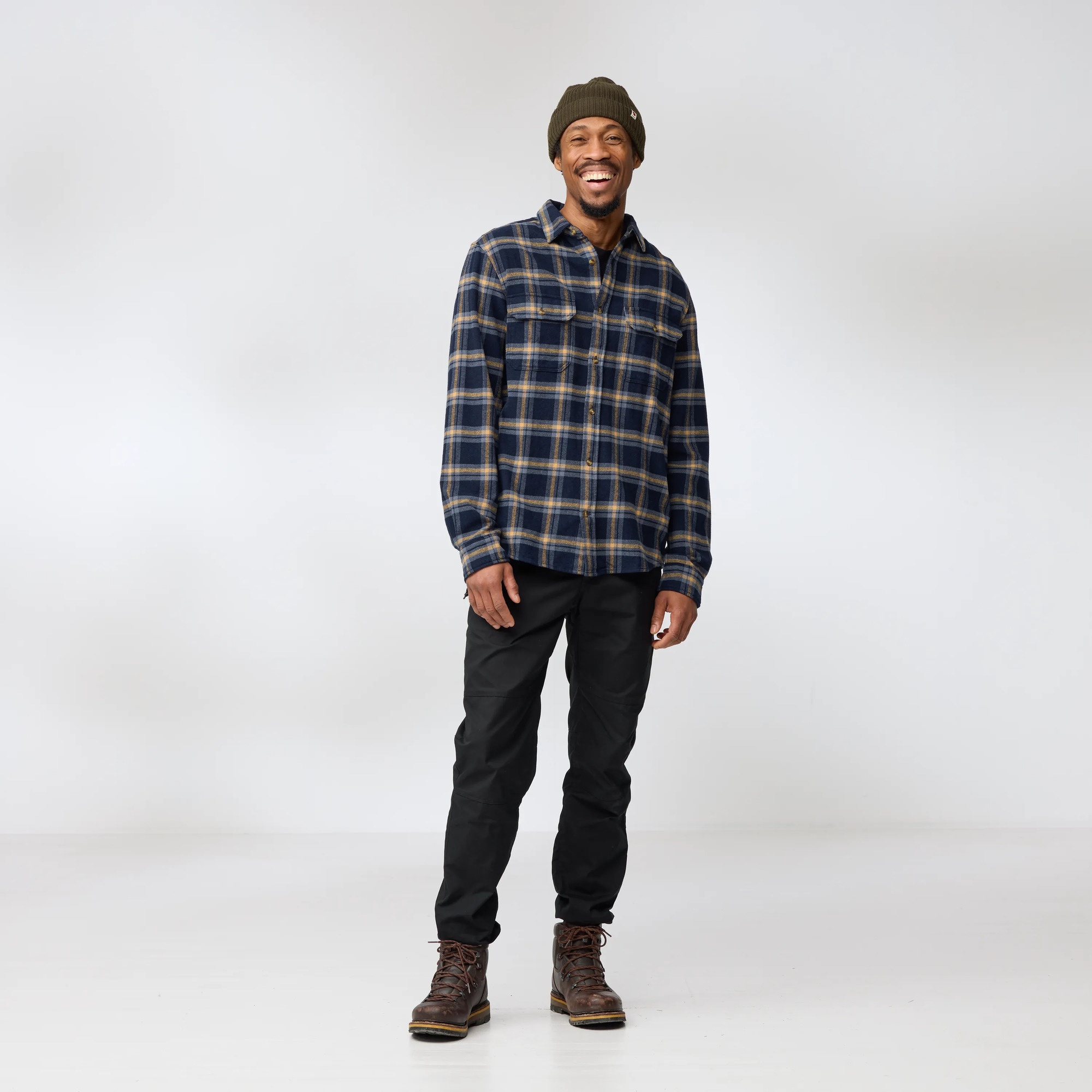 Fjällräven Övik Heavy Flannel Skjorte Herre - Image 5