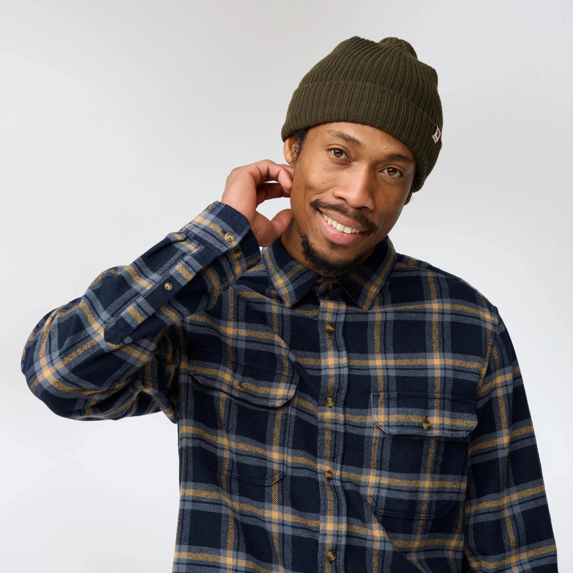 Fjällräven Övik Heavy Flannel Skjorte Herre - Image 8