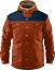 fjellreven greenland no. 1 down jacket herre - autumn leaf - night sky