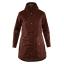 fjellreven greenland winter parka dame - maroon