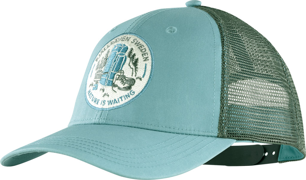 fjellreven fikapaus långtradarkeps - clay blue