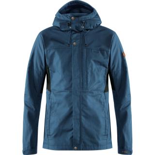 fjellreven kaipak jakke herre - uncle blue - dark grey
