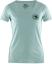 fjellreven 1960 logo t-shirt dame - clay blue - melange