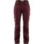 fjellreven kaipak bukse curved dame - dark garnet - dark grey