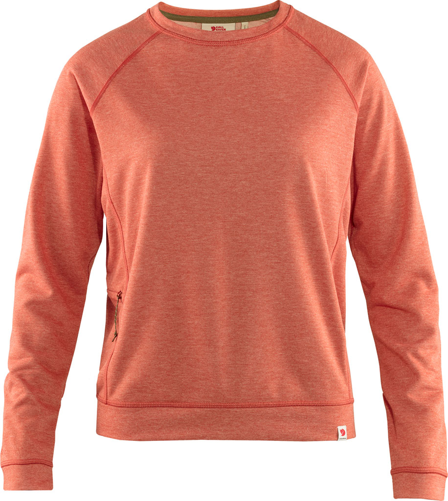 fjellreven high coast lite sweater dame - rowan red
