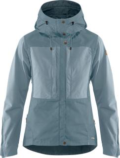 fjellreven keb jakke dame - clay blue - mineral blue