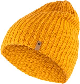 fjellreven Övik melange beanie - mustard yellow