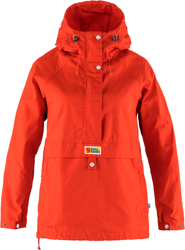 fjellreven vardag anorak dame - true red