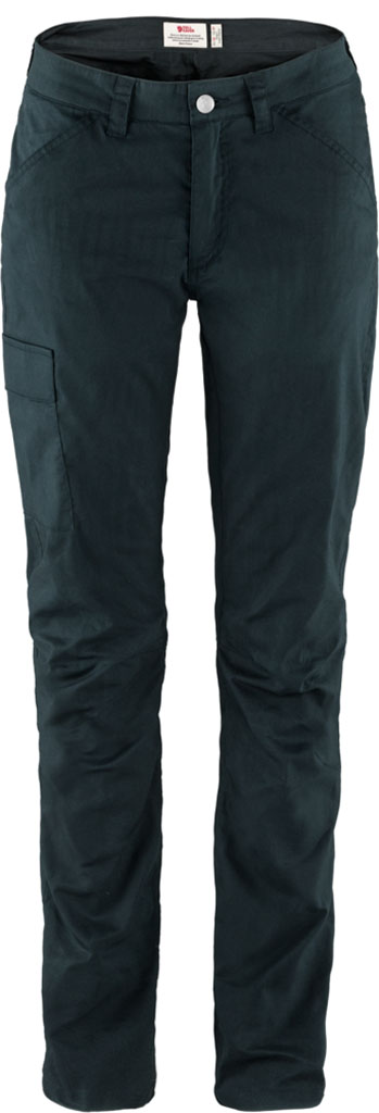 fjellreven vardag lite trousers dame - dark navy
