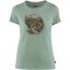 fjellreven arctic fox print t-shirt dame - sage green