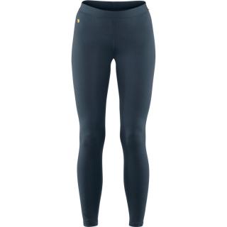 fjellreven bergtagen thinwool long johns dame - mountain blue