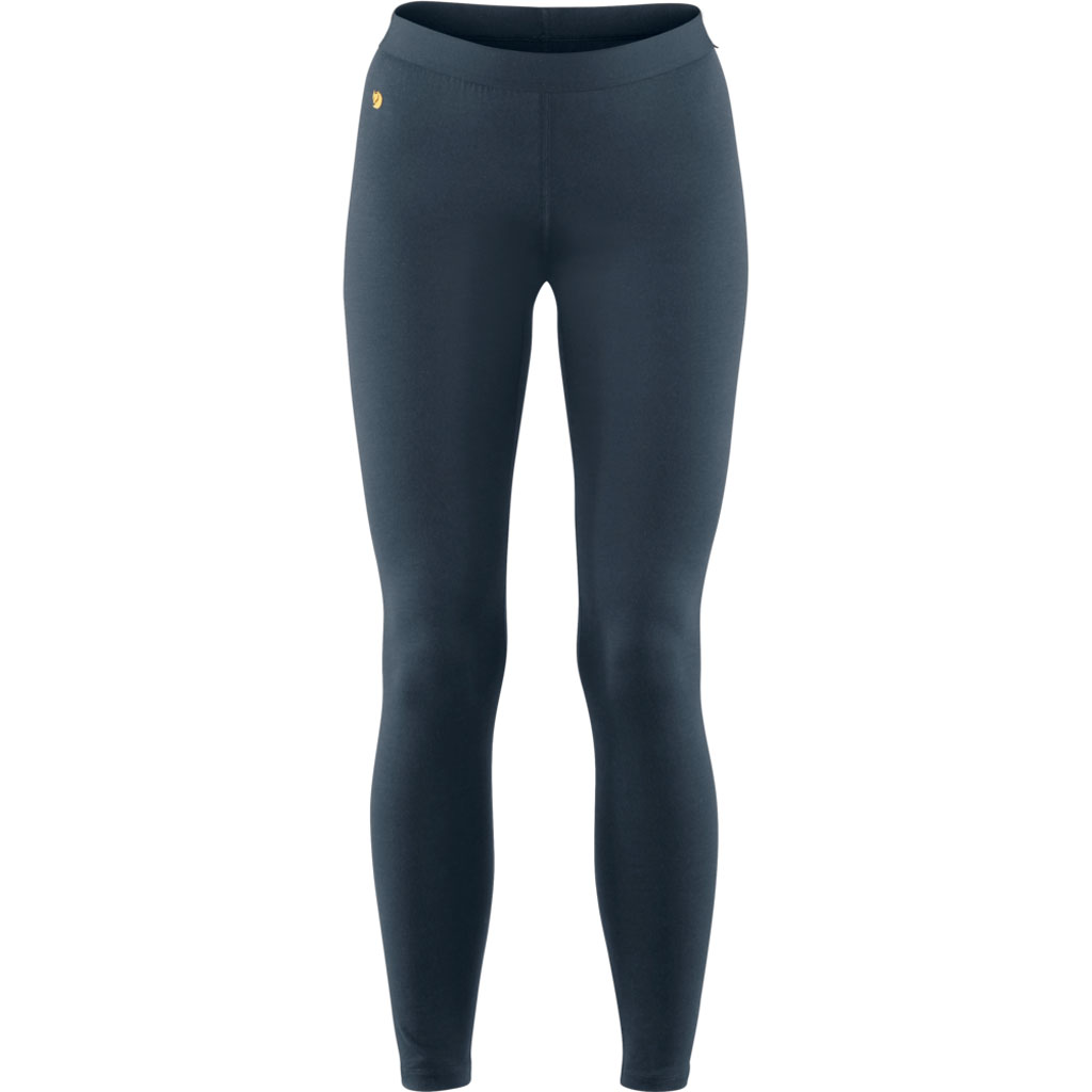 fjellreven bergtagen thinwool long johns dame - mountain blue