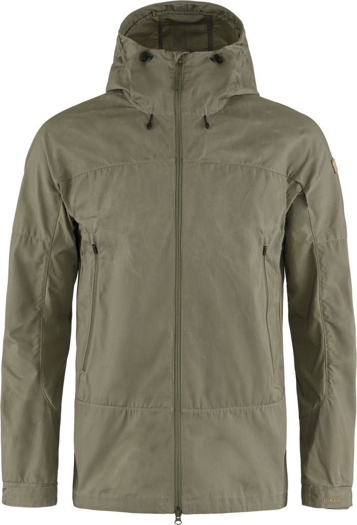 fjellreven abisko lite trekking jakke herre - light olive