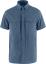fjellreven abisko trekking shirt ss herre - uncle blue