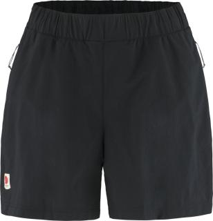 fjellreven high coast relaxed shorts dame - black