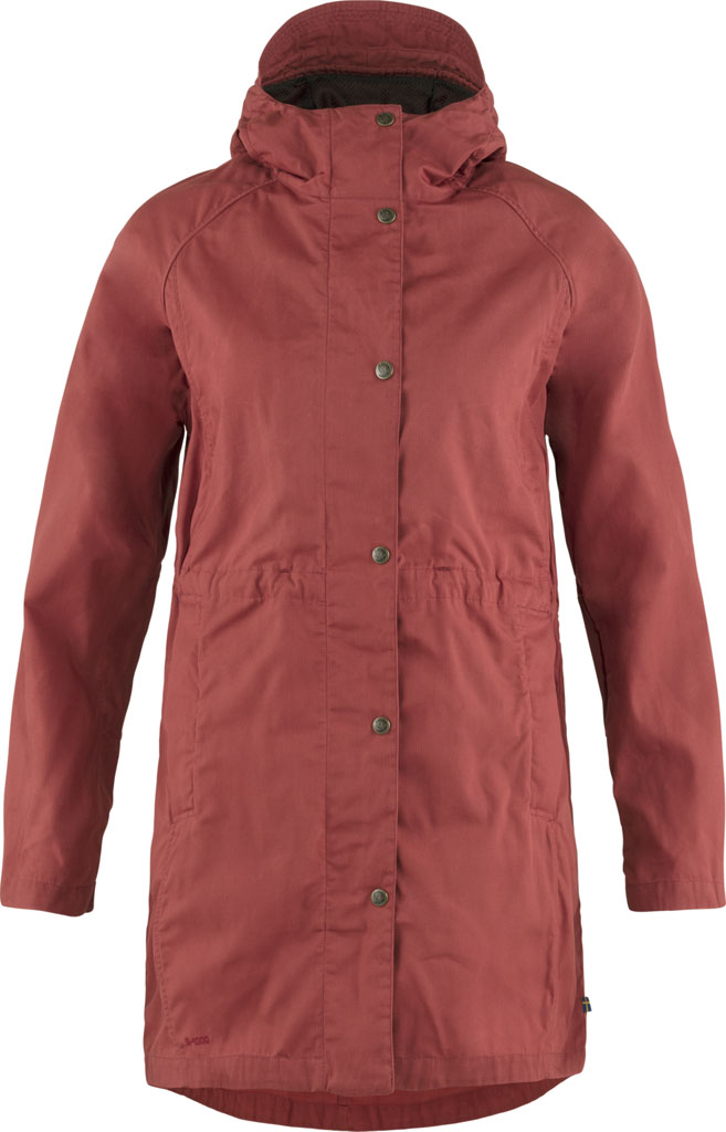 fjellreven karla lite jakke dame - raspberry red