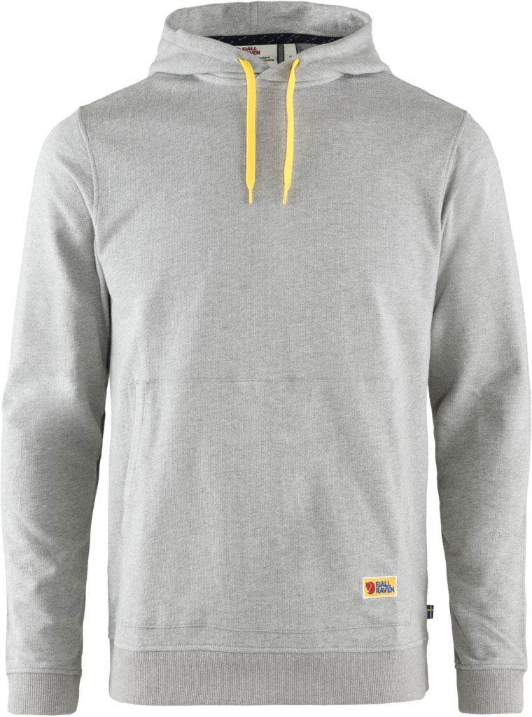 fjellreven vardag hoodie herre - grey - melange
