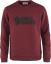fjellreven fjällräven logo sweater herre - red oak