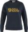 fjellreven fjällräven logo sweater dame - dark navy