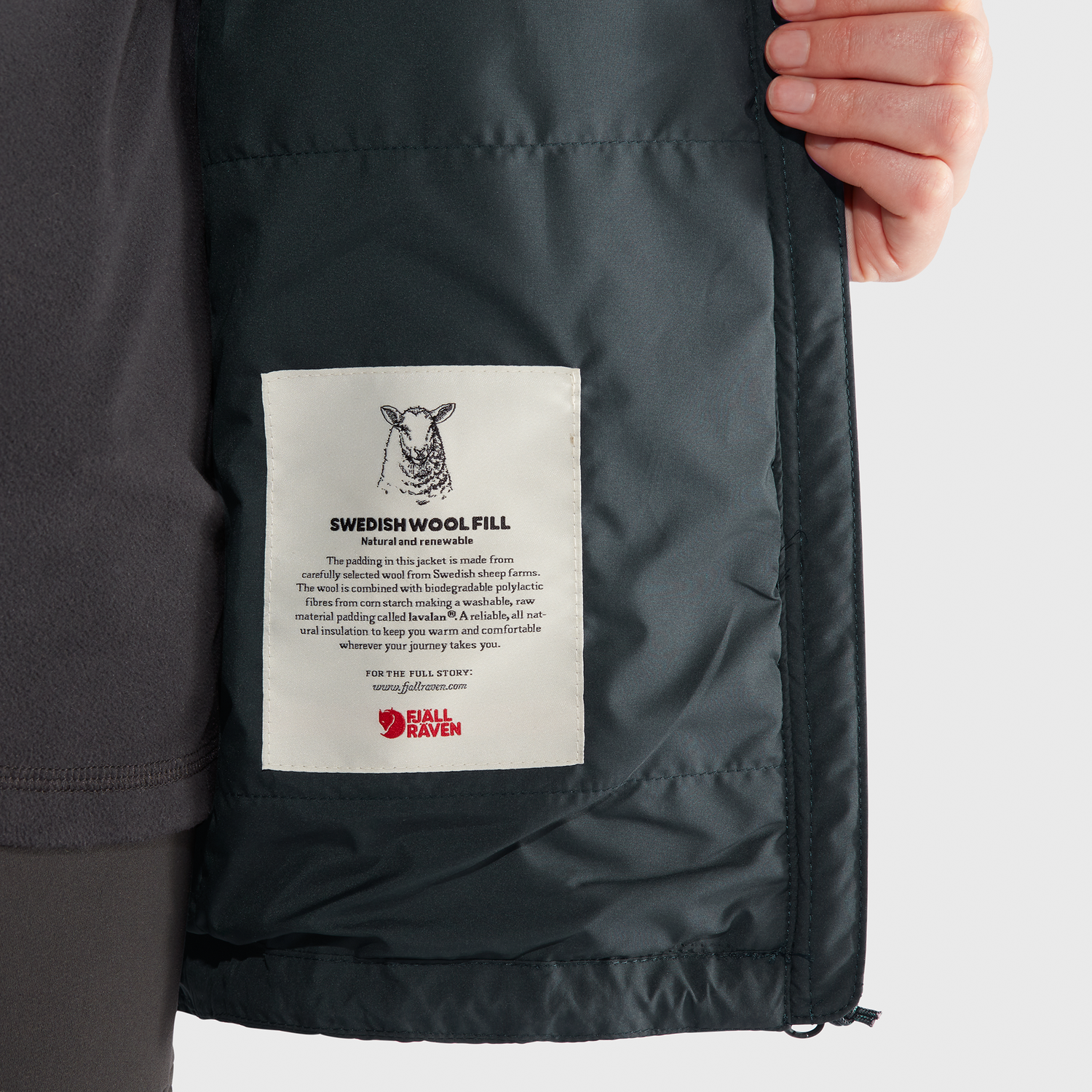 Fjällräven Keb Wool Padded Jakke Dame - Image 2