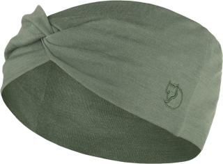 fjellreven abisko wool headband - patina green