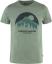 fjellreven nature t-shirt herre - patina green