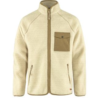 fjellreven vardag pile fleece herre - chalk white