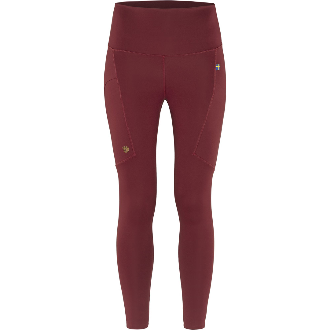 fjellreven abisko tights dame - pomegranate red