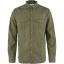 fjellreven Övik travel shirt ls herre - green