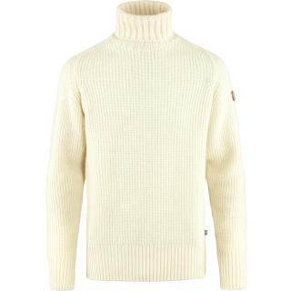 fjellreven Övik roller neck sweater herre - chalk white