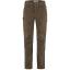 fjellreven forest hybrid trousers dame - dark olive