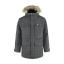 fjellreven nuuk parka herre - basalt