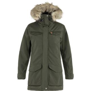 fjellreven nuuk parka dame - deep forest