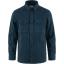 fjellreven Övik lite padded shirt herre - dark navy - dark navy