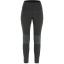 fjellreven abisko värm trekking tights dame - black - iron grey