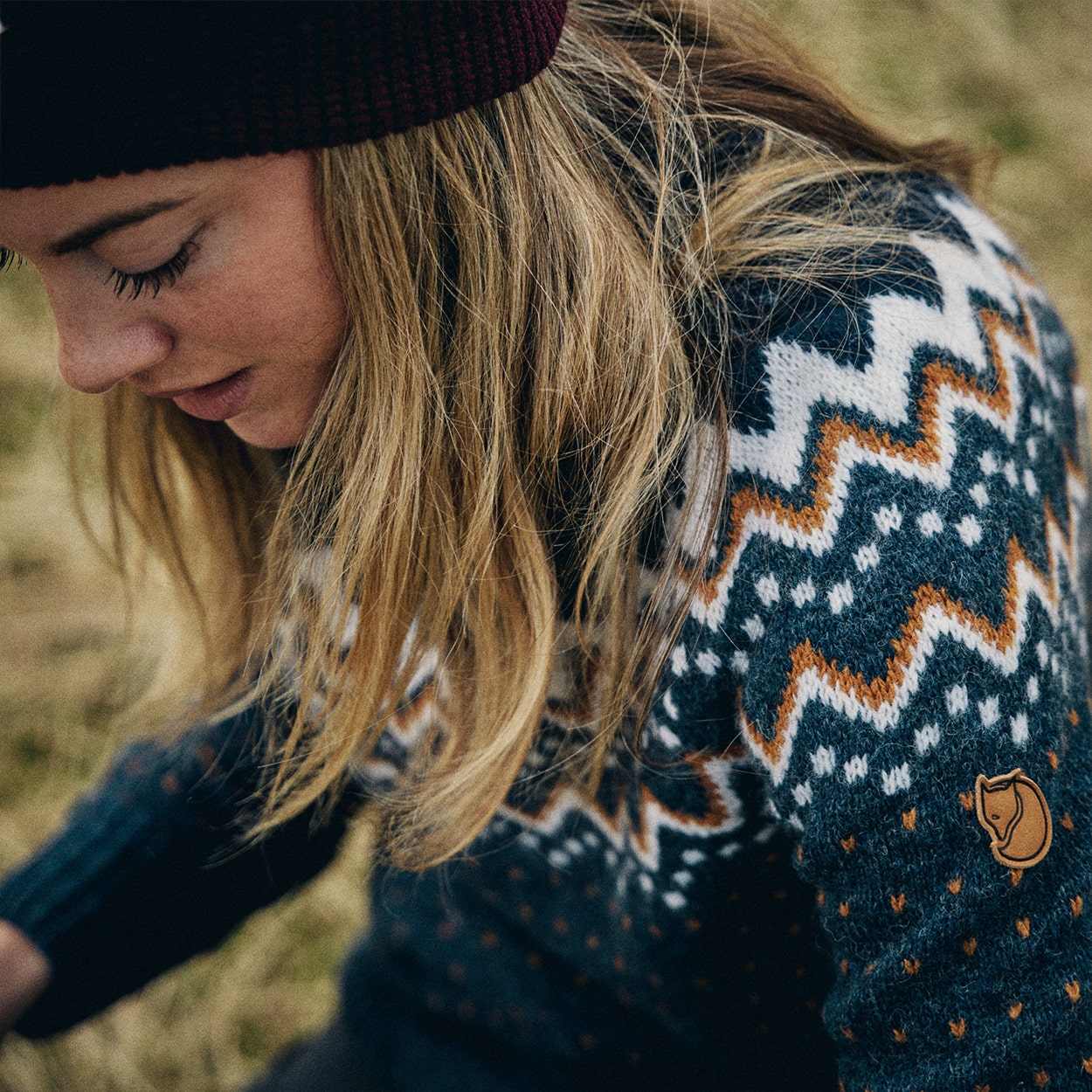 Fjällräven Övik Knit Roller Neck Dame - Image 6