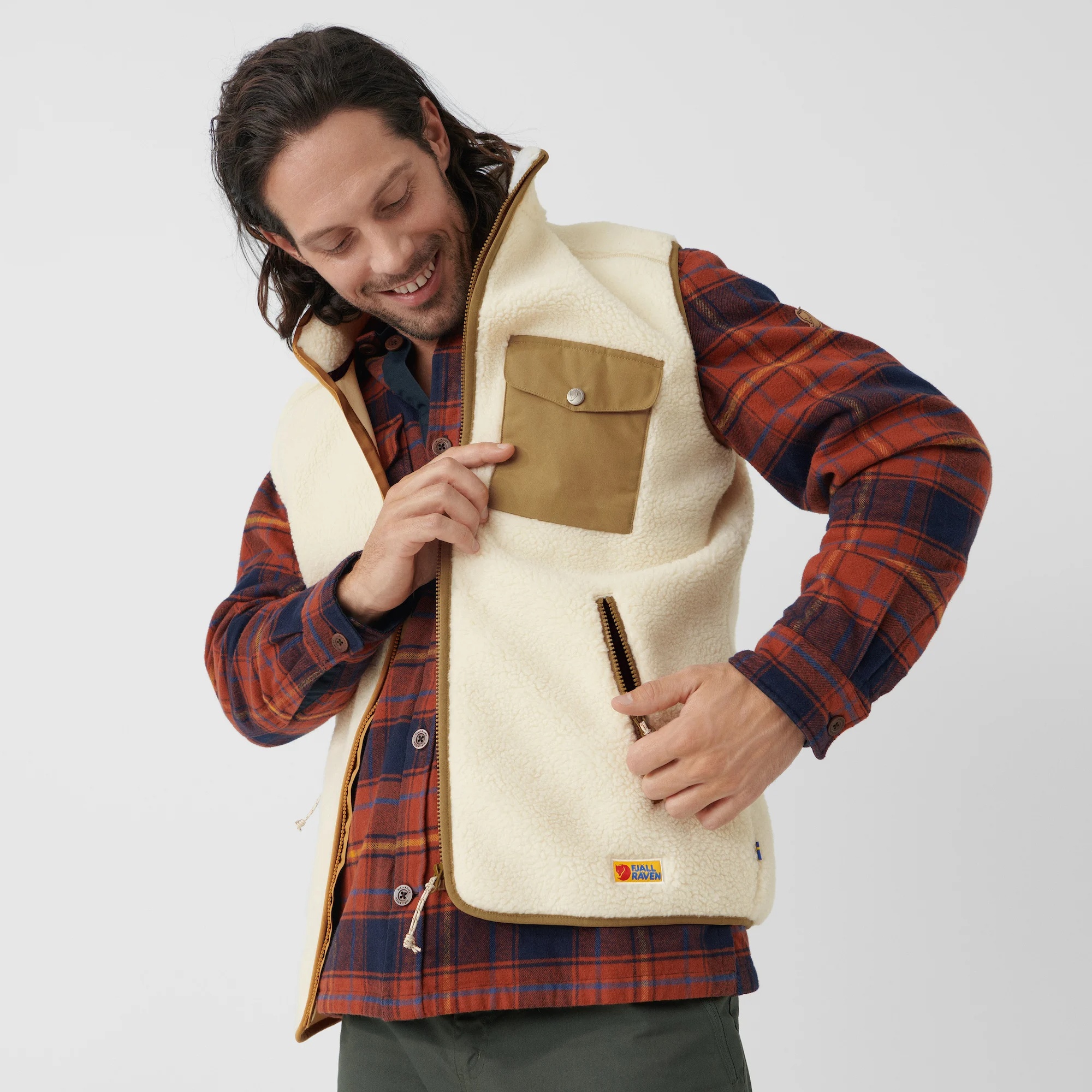 Fjällräven Vardag Pile Fleece Vest Herre - Image 4