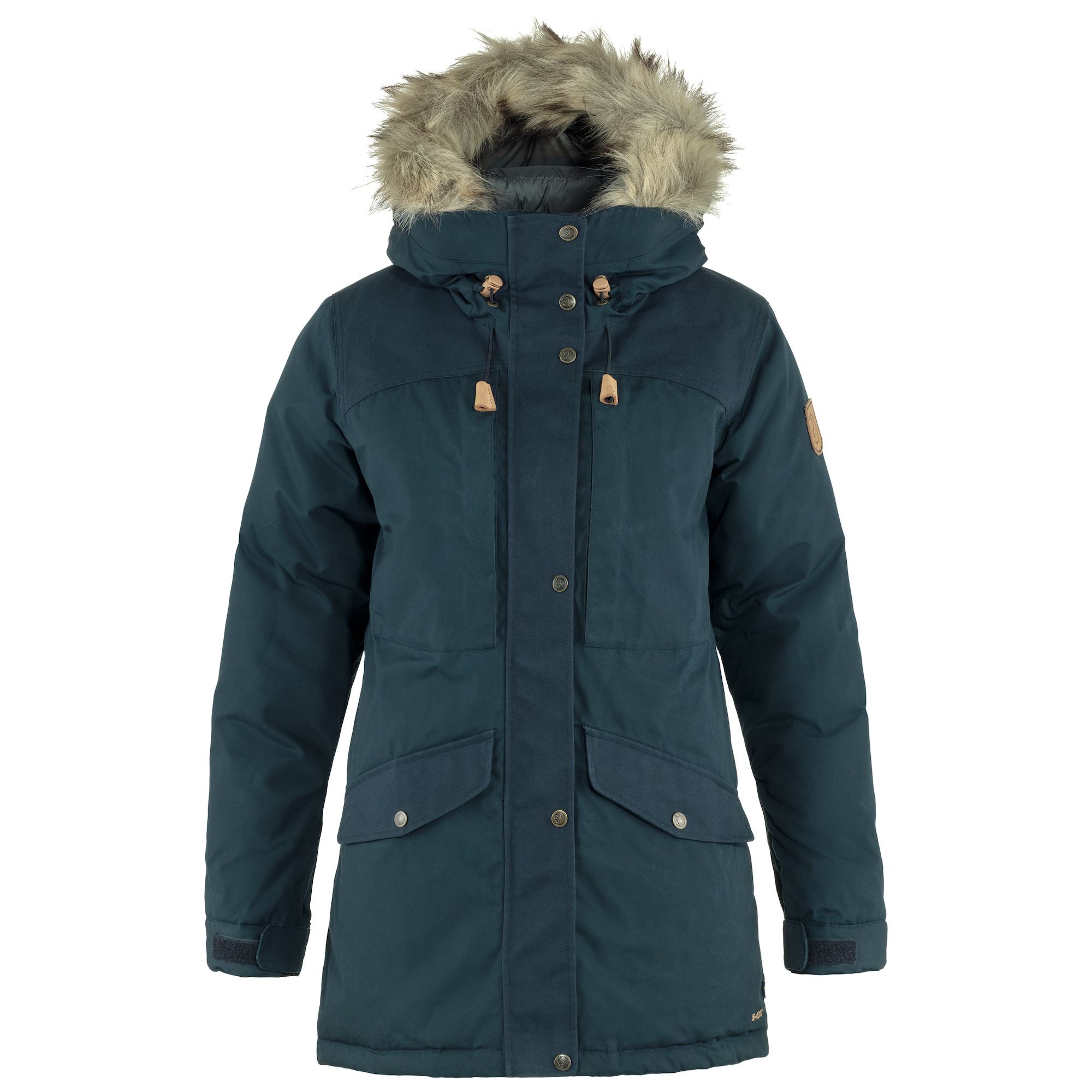 fjellreven singi down jacket dame - dark navy