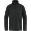 fjellreven abisko lite fleece half zip herre - black