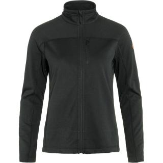 fjellreven abisko lite fleece jacket dame - black