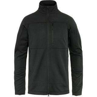 fjellreven abisko lite fleece jacket herre - black