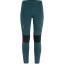 fjellreven abisko trekking tights hd dame - mountain blue