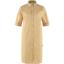 fjellreven high coast shade dress dame - dune beige