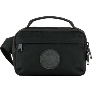 fjellreven kånken no. 2 black hip pack - black
