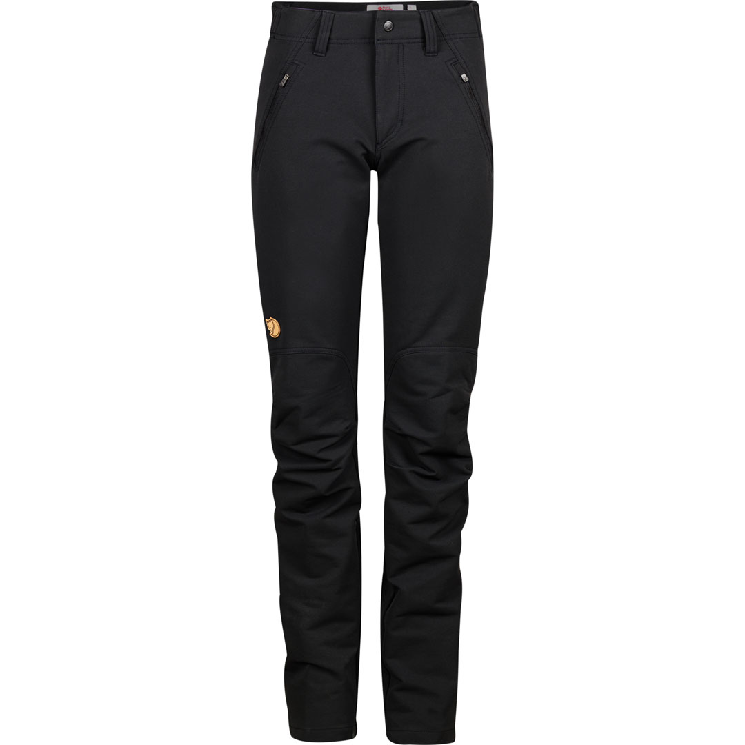fjellreven oulu trousers dame - black