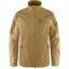 fjellreven Övik stencollar jacket herre - buckwheat brown - dune beige