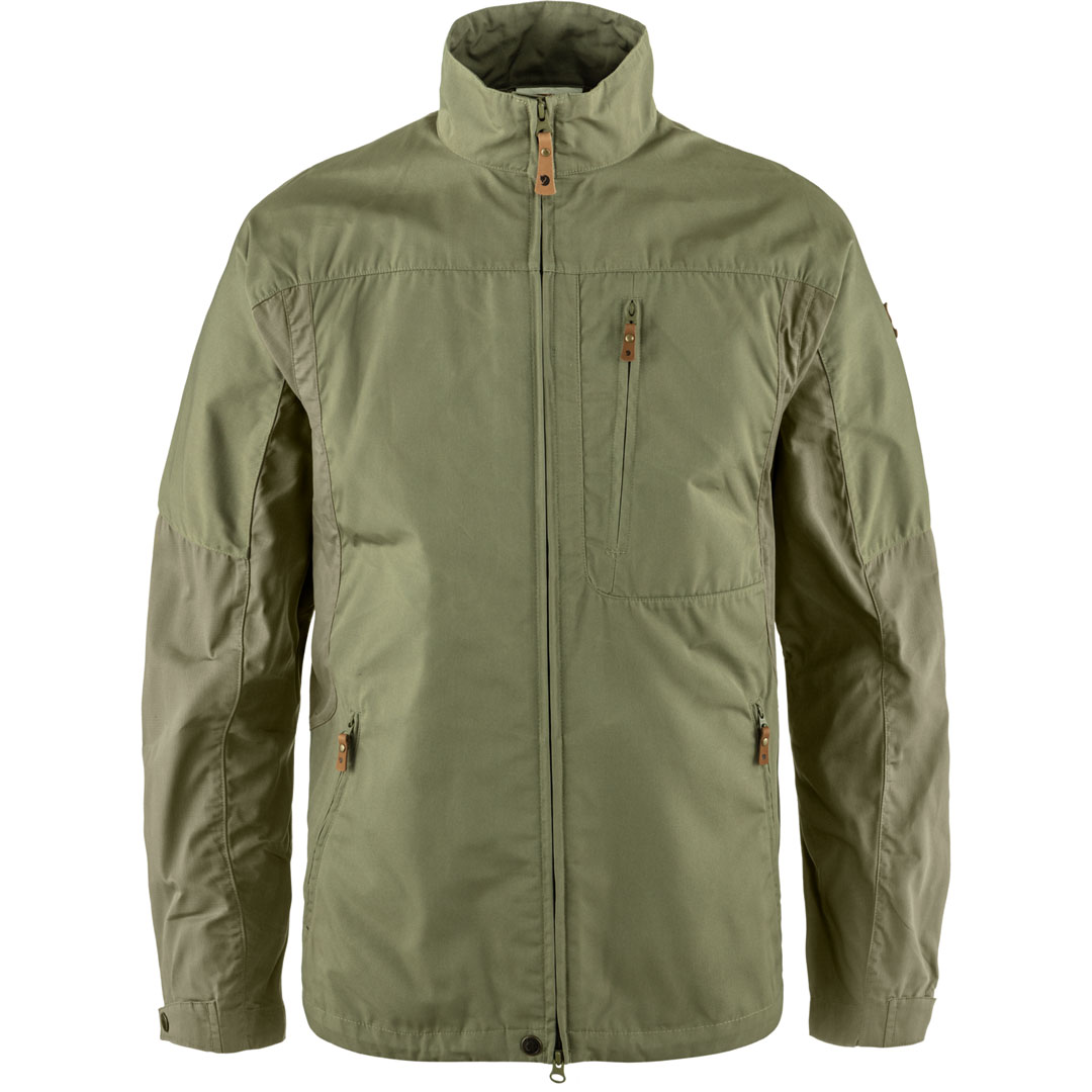 fjellreven Övik stencollar jacket herre - green - light olive